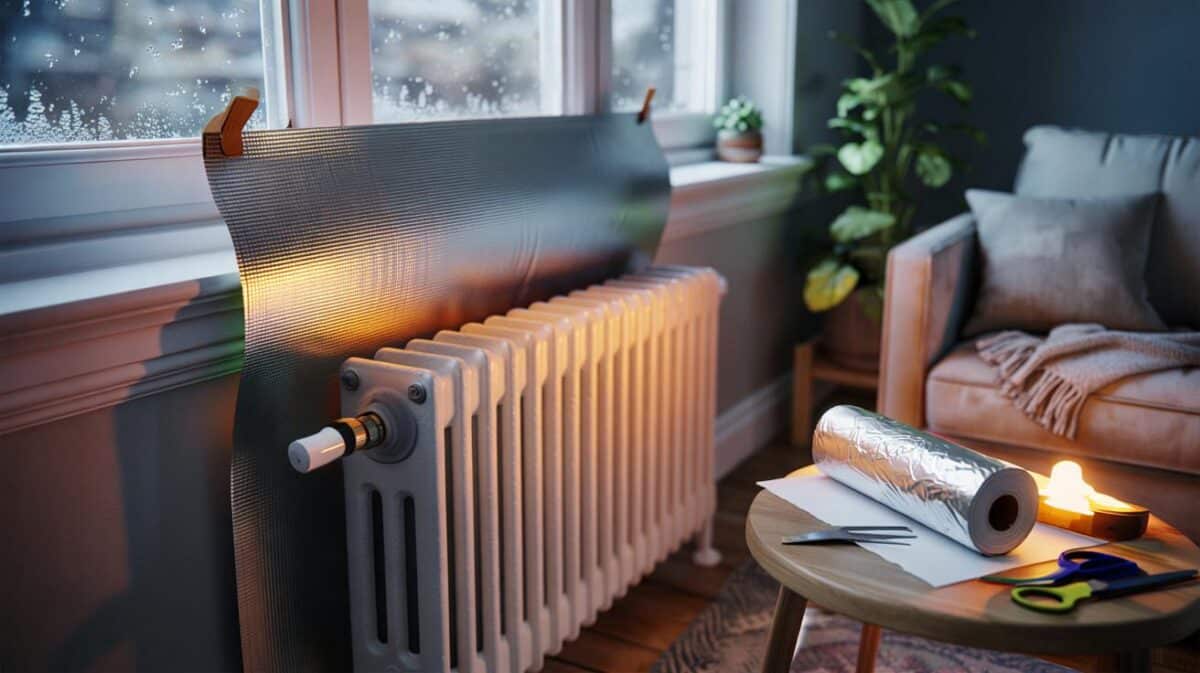 Pon papel de aluminio detrás del radiador: el truco viral que los expertos recomiendan para calentar la casa el doble de rápido.